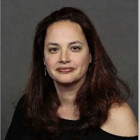 woman with dark hair