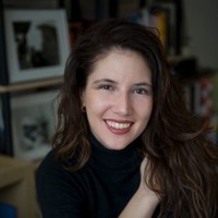 woman with dark hair