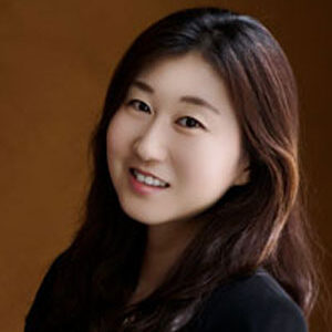 asian woman with dark hair