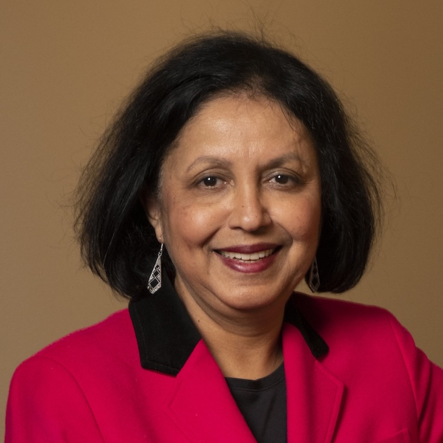 woman with dark hair