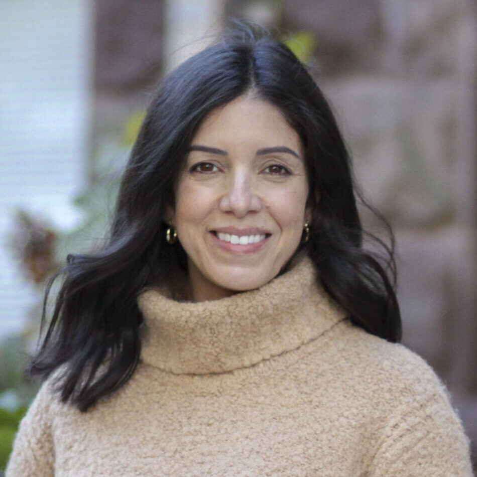 woman with dark hair