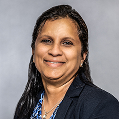 woman with dark hair