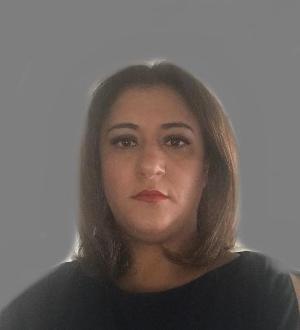 Woman with brown hair
